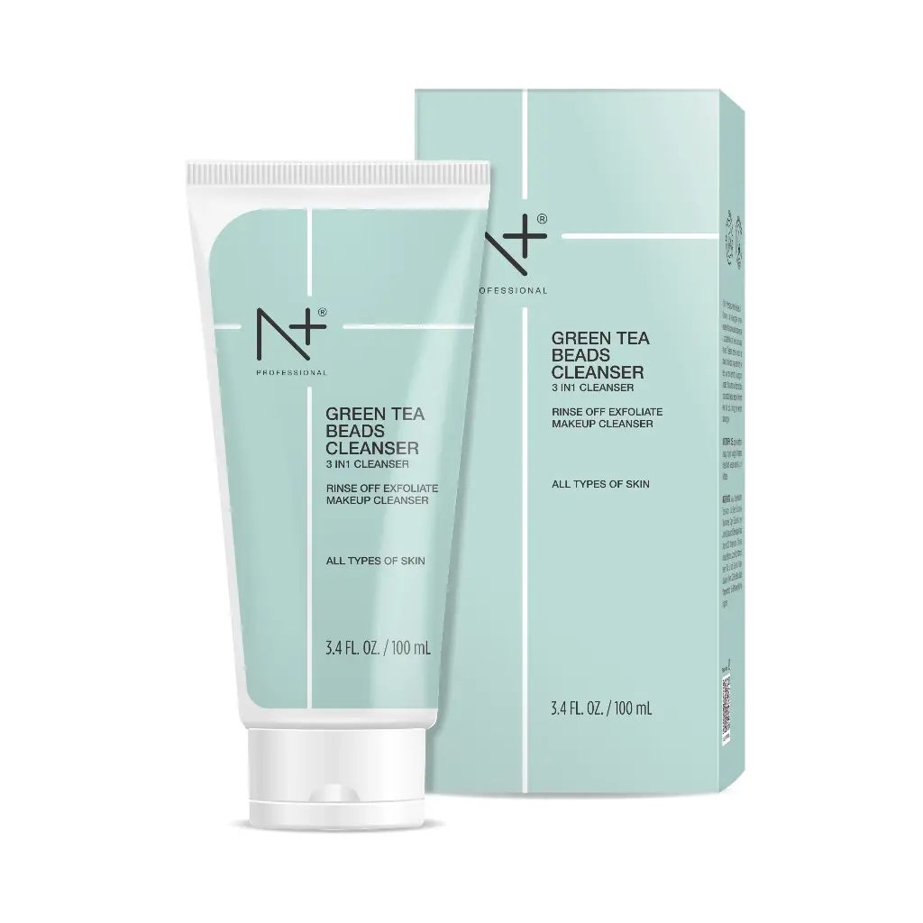 N+ Green Tea Beads Cleanser (100GM)