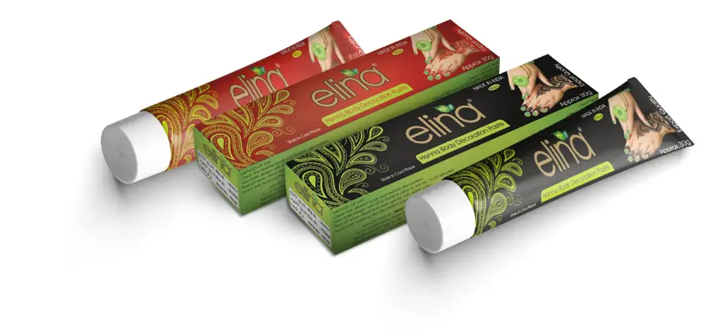 Elina Henna Tube - Black