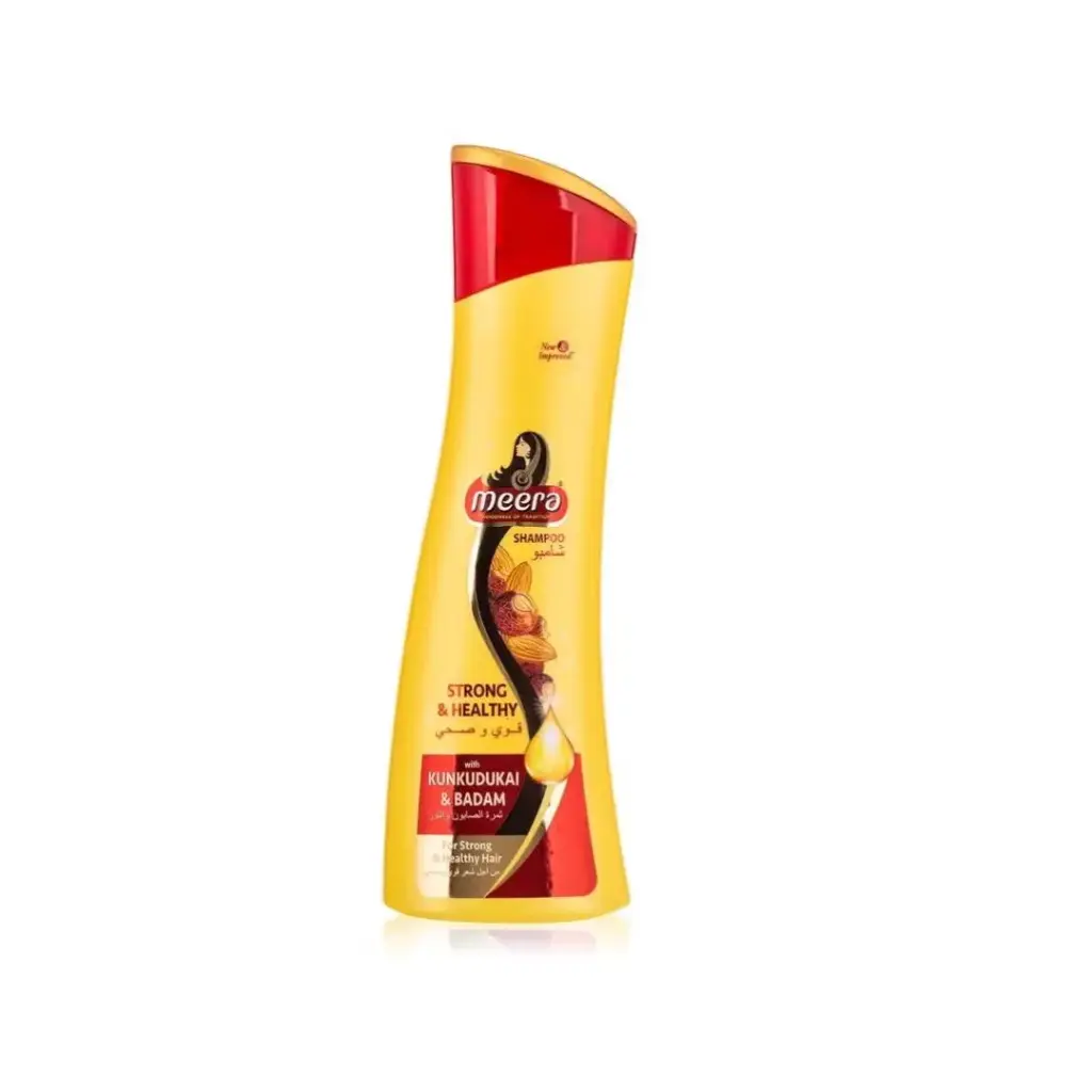 Strong and Healthy with Kunkudukai and Badam Shampoo 340ml 